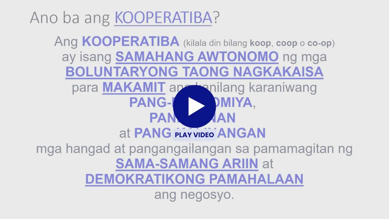 What is Cooperative?
